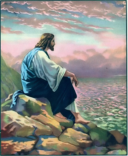Jesus by the Sea of Galilee
